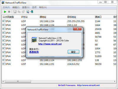 網(wǎng)絡(luò)監(jiān)測(cè)工具 NetworkTrafficView 1.55 綠色漢化版評(píng)測(cè)與使用指南